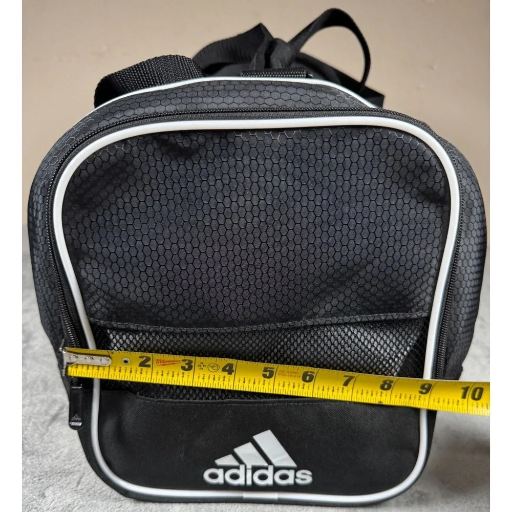 Adidas Defender  Duffel Bag Black White 104385-A